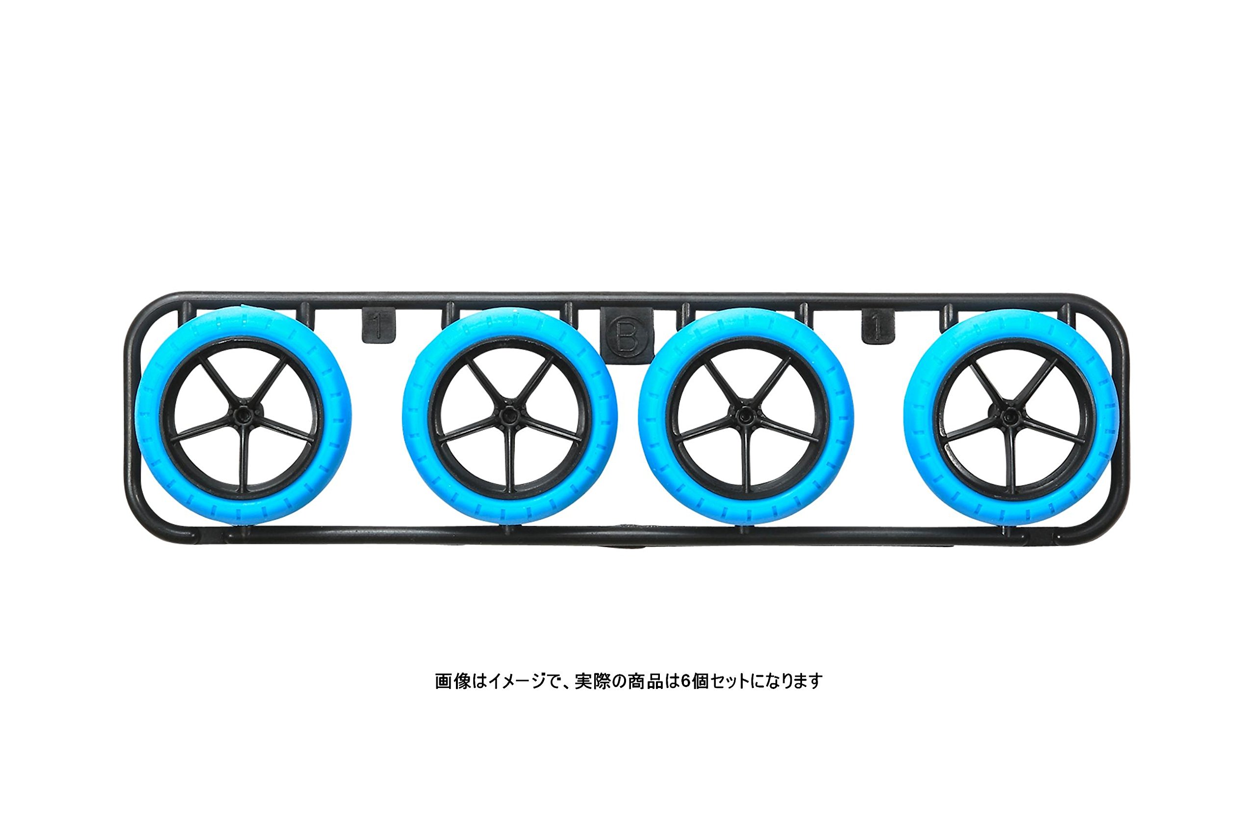 Amazon | タミヤ ミニ四駆特別企画商品 ハードバレルタイヤ (ブルー 