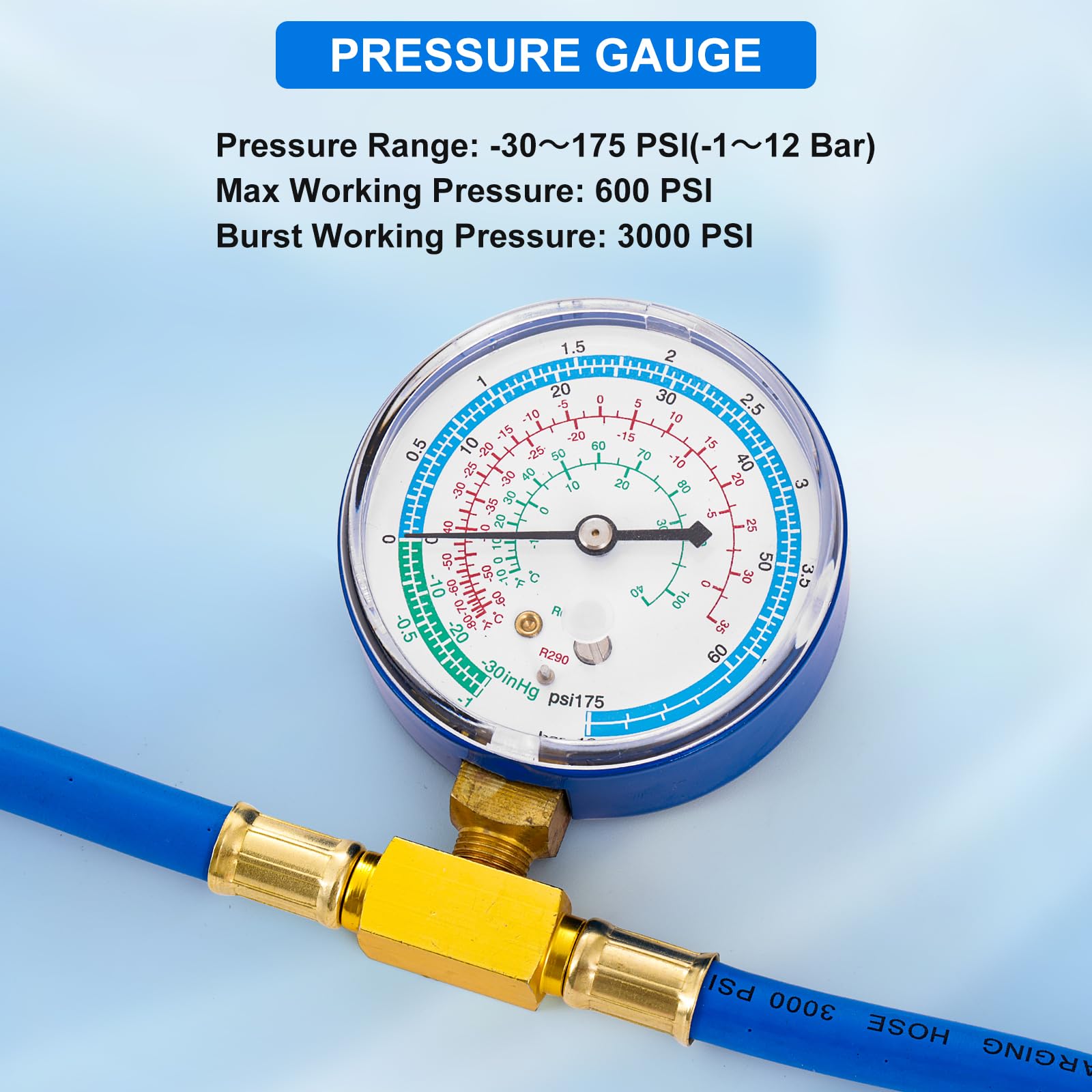 R290 And R600A Charging Manifold Hose Kit User Manual - View #7