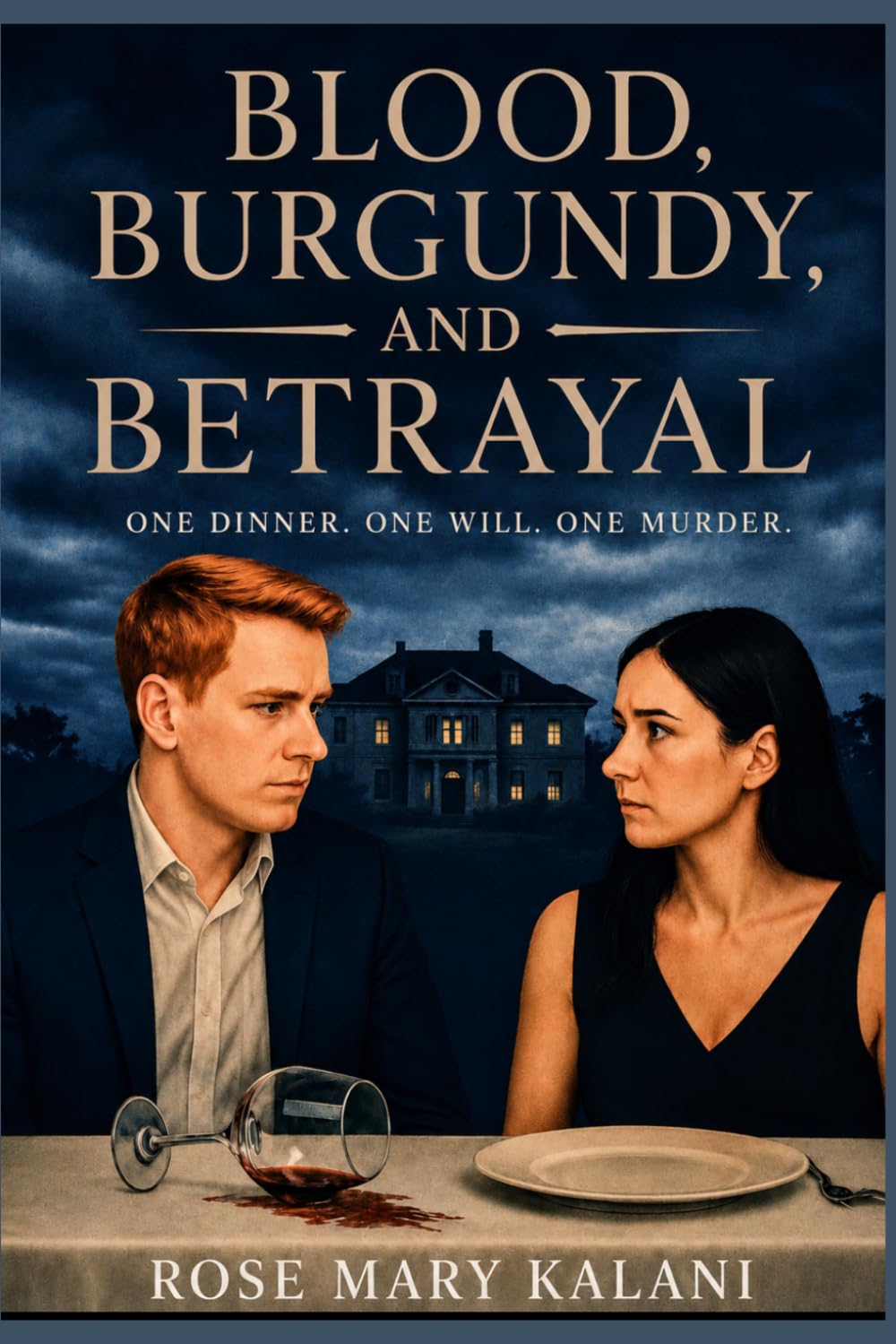 Blood, Burgundy, and Betrayal: One Dinner. One Will. One Murder. (Sanders and Jennings' Investigations)
