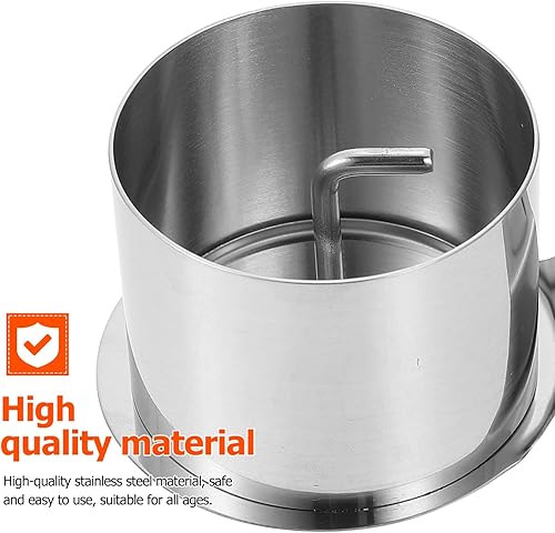 Miniatura 4 de Anillo para pastel, molde redondo de acero inoxidable para mousse de postre con empujador y levantador de anillos de cocina