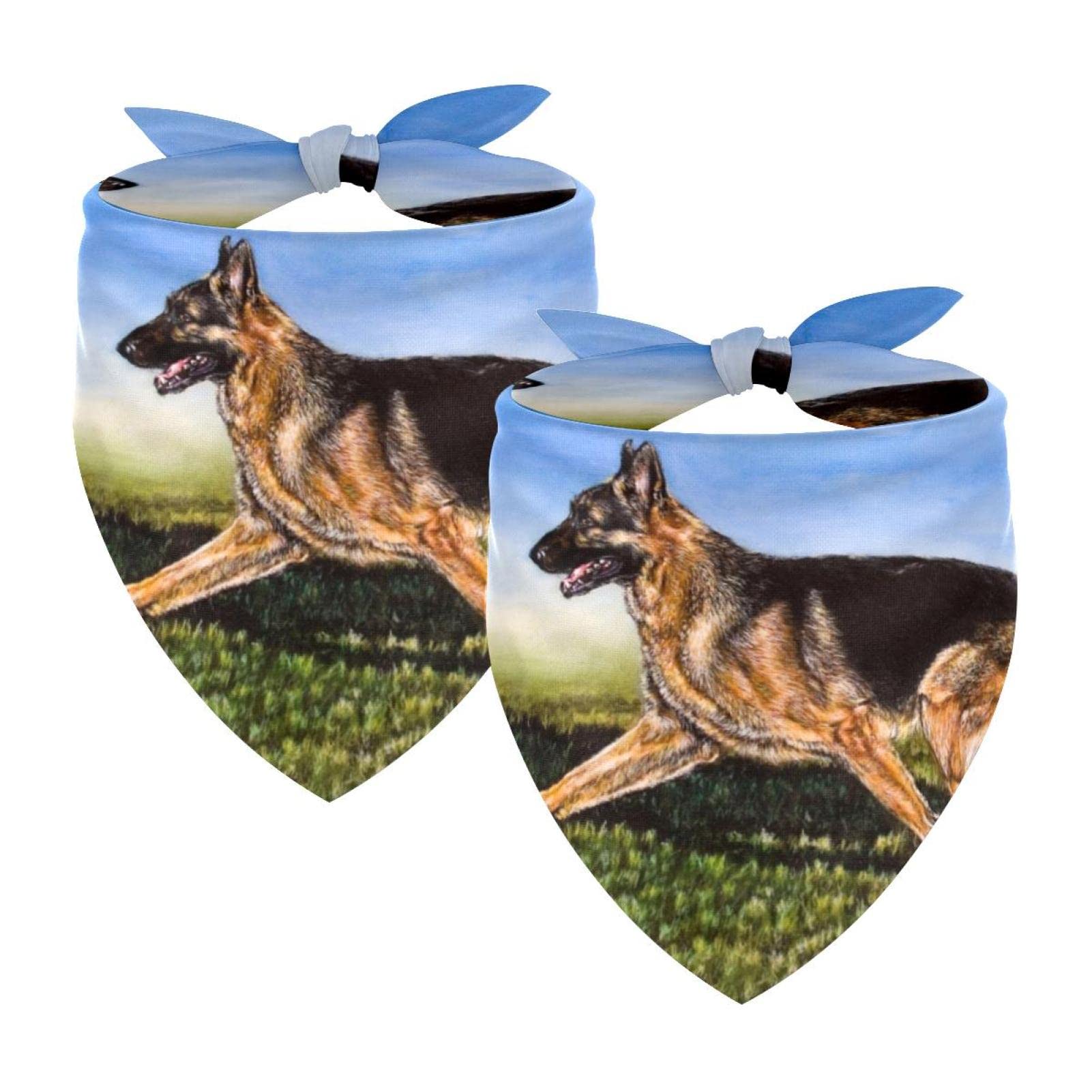 6 Stück Hundehalstücher Für Thanksgiving & Herbst – Verstellbare Bandanas Für Kleine, Mittlere & Große Hunde
