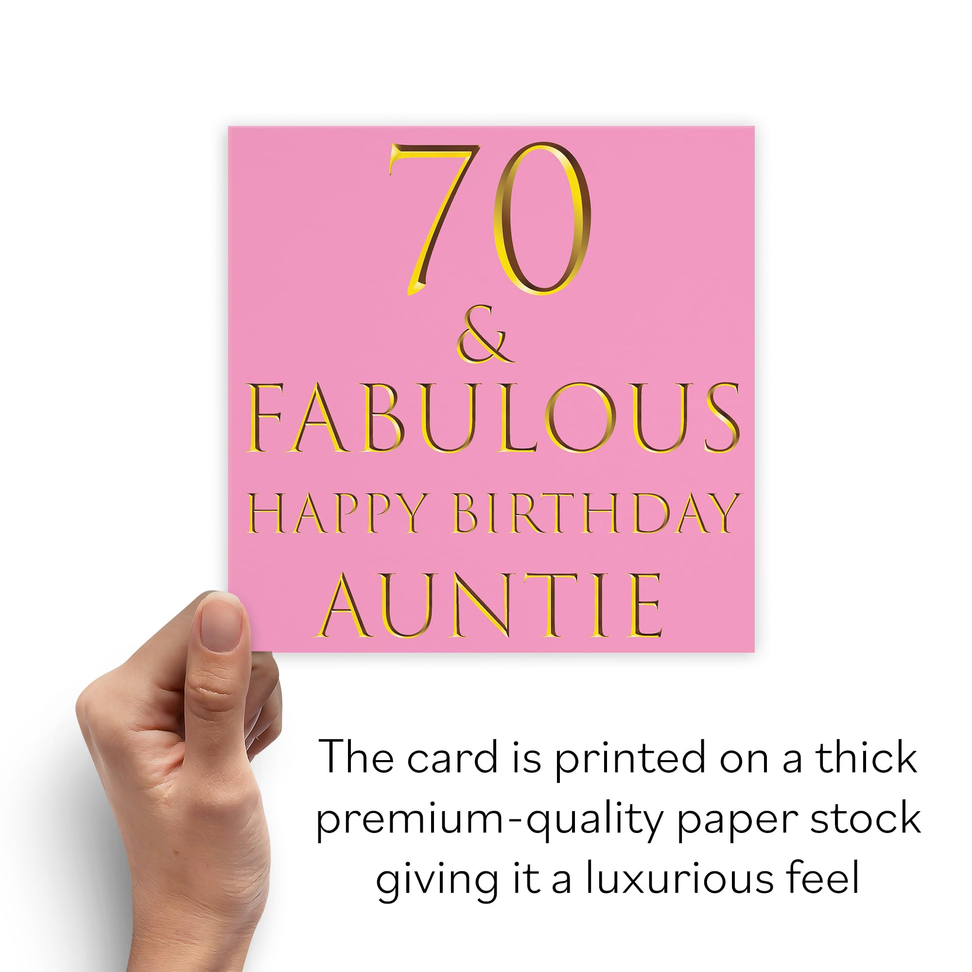 Hunts England - Biglietto di auguri per il 70° compleanno dello zio – 70° zio – Happy Birthday – Divertente biglietto di compleanno – Lettere Collection