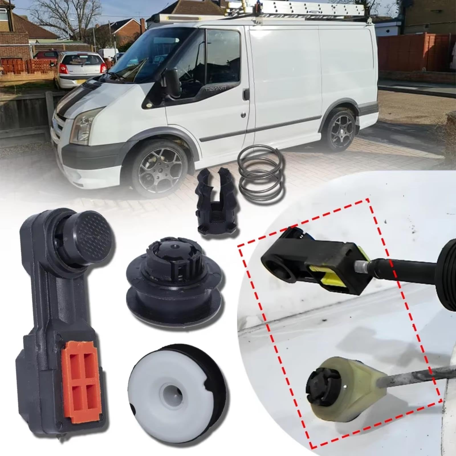 Boccole Collegamento Cambio Para Ford Para Transit MK7 2006-2014 Buje
