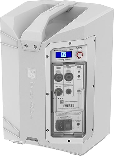 Miniatura 4 de Electro-Voice EVERSE 8 - Altavoz de 2 vías con batería de 8 pulgadas con Bluetooth, supresión automática de retroalimentación y patito de música,