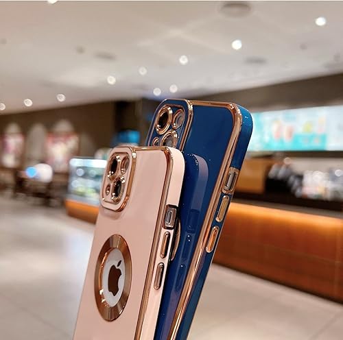 Miniatura 2 de Carcasa chapada en lujo para iPhone 13 (oro rosa)