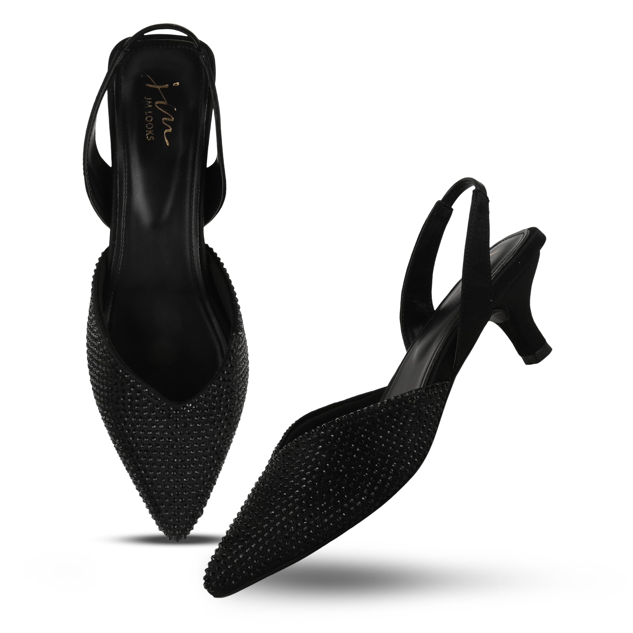 JM LOOKS Womens Fashion Mules Sandal Pointed Toe With Backstrap Comfortable Sole Women & Girls (B0CSD8HCQT) Amazon Price History, Amazon Price Tracker