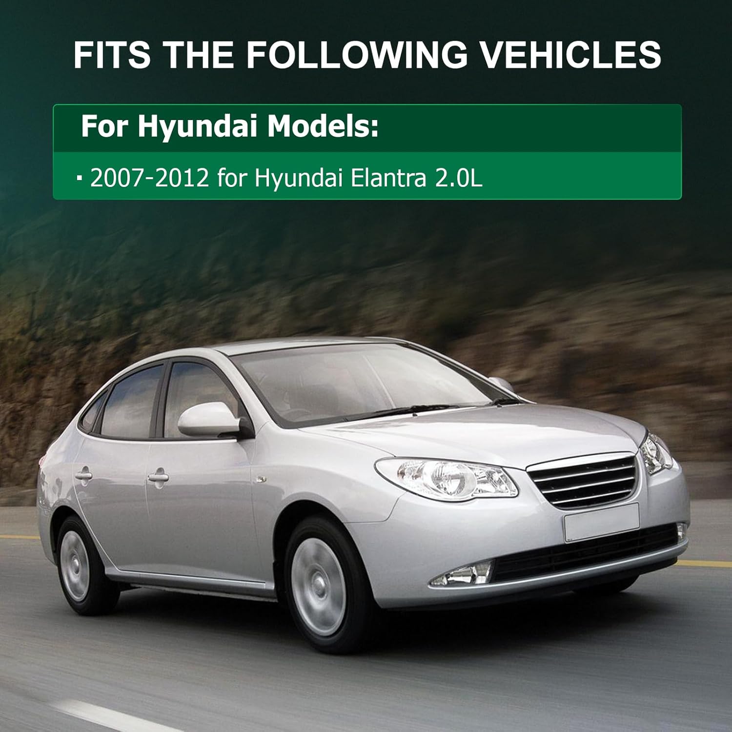 SCITOO Engine Motor Mount and Transmission Mount Set for Hyundai Elantra 2007-2012, A7148 A7155 A7161 A7167