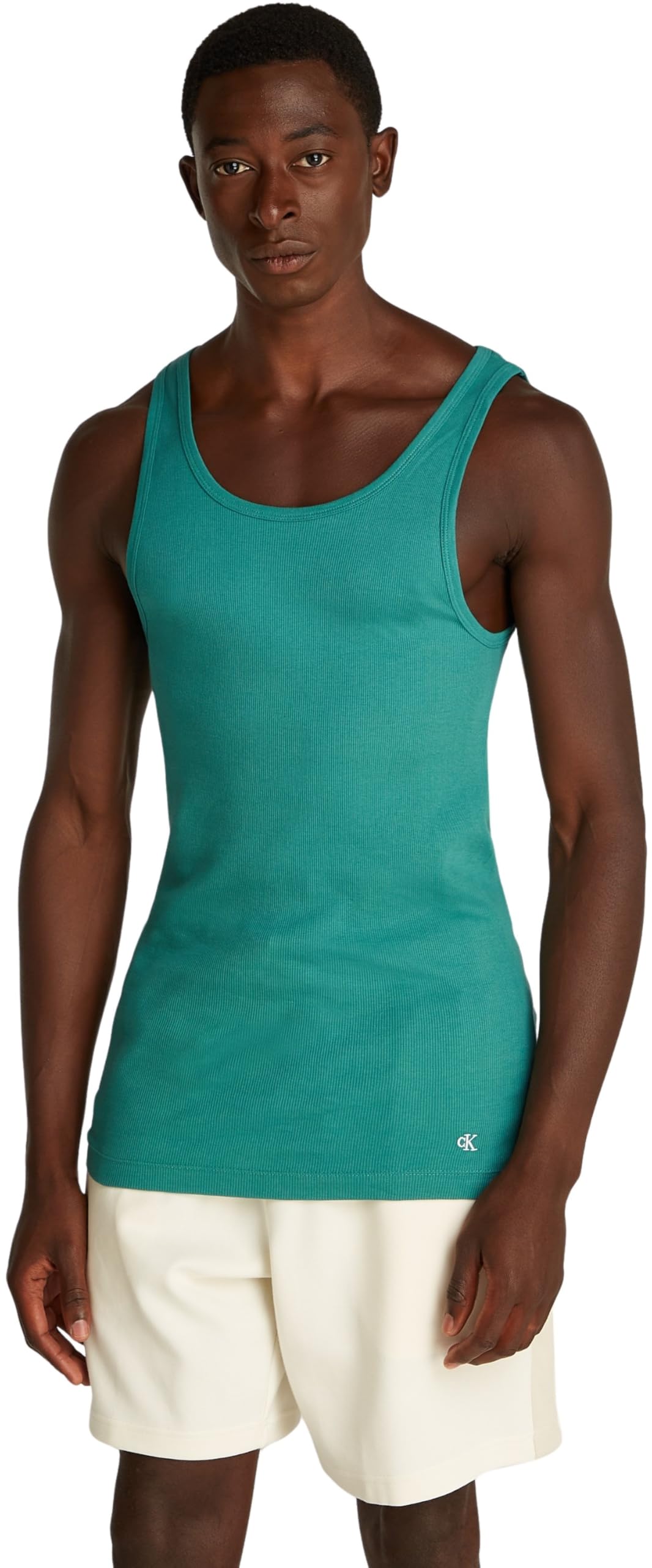 Calvin Klein Tank 3pk Lv00nb4036 Camiseta de Tirantes Anchos Hombre (Pack de 3)