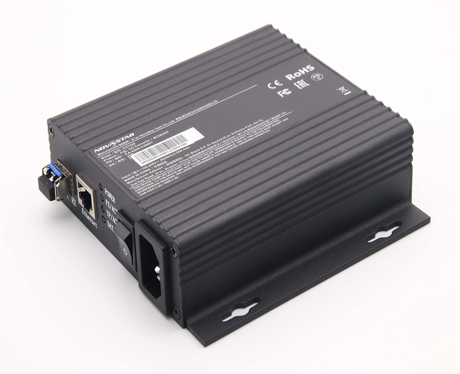 CVT320 LED Screen Single-Mode Fiber Converter