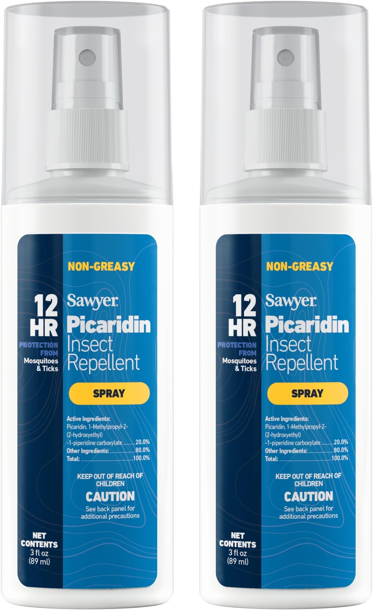 Products SP5432 Picaridin Insect Repellent Spray, 20%, Pump, 3-Ounce, (Pack of 2) (Packaging may vary)