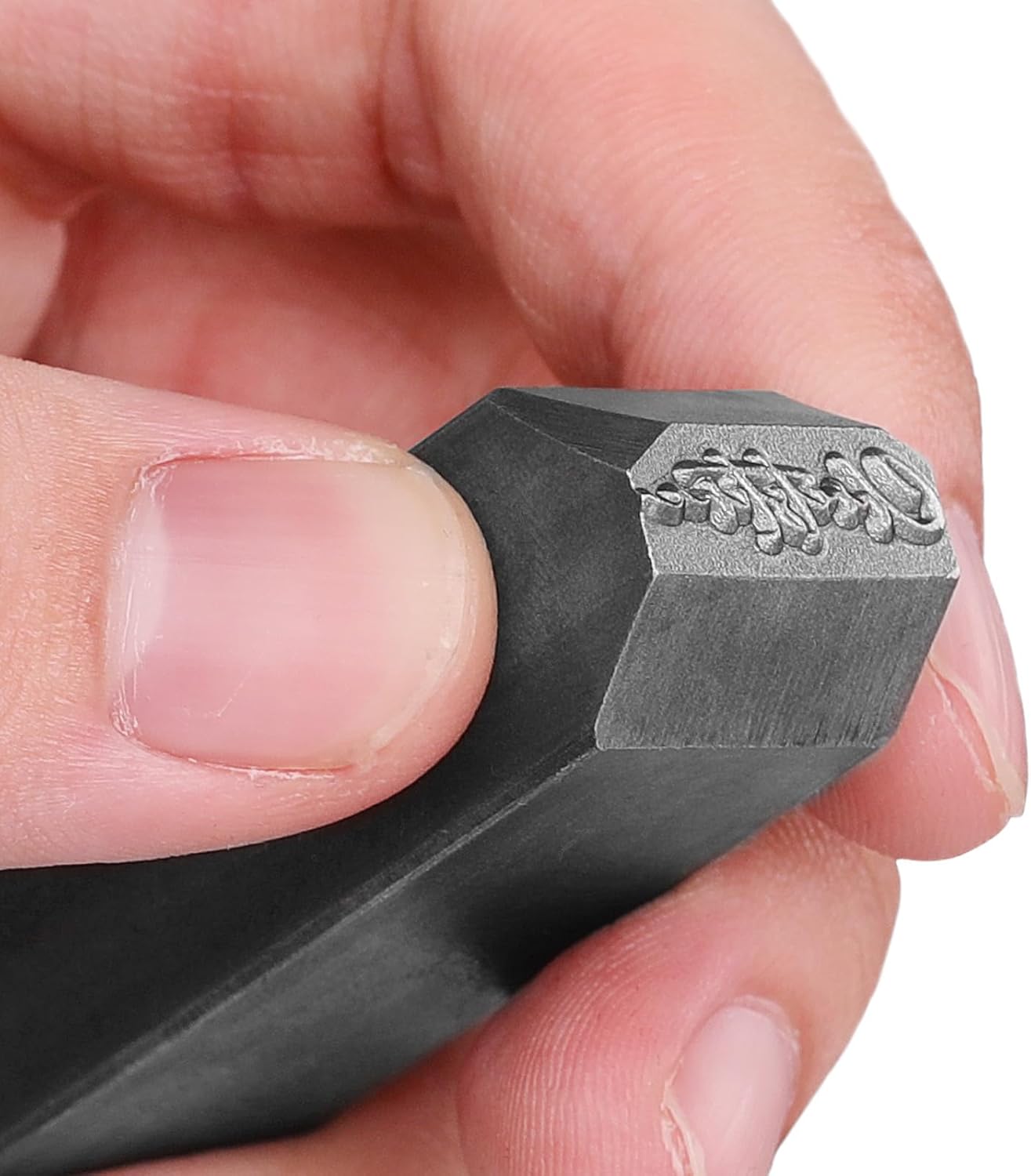 TheCraftGuy Custom Metal Stamp, Metal Stamping Kit for Custom Personalized Designs, Used on Steel Products for Personal Jewelry Making