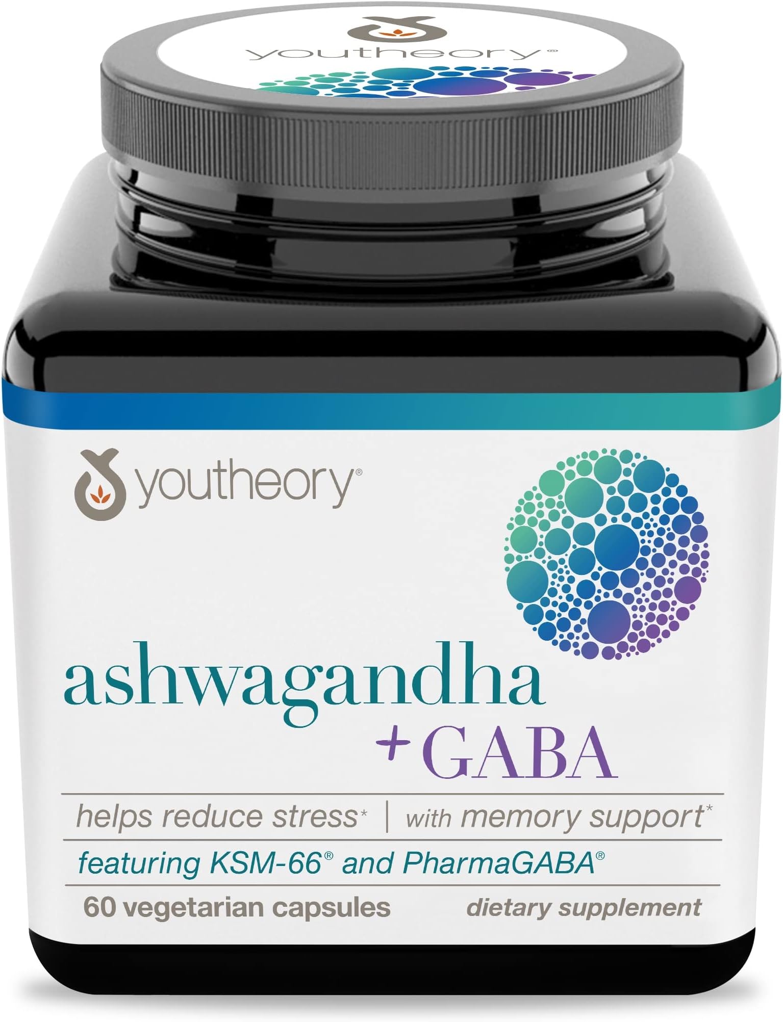 Amazon.com: Youtheory Ashwagandha + GABA - 1,000 mg Ashwagandha & 100