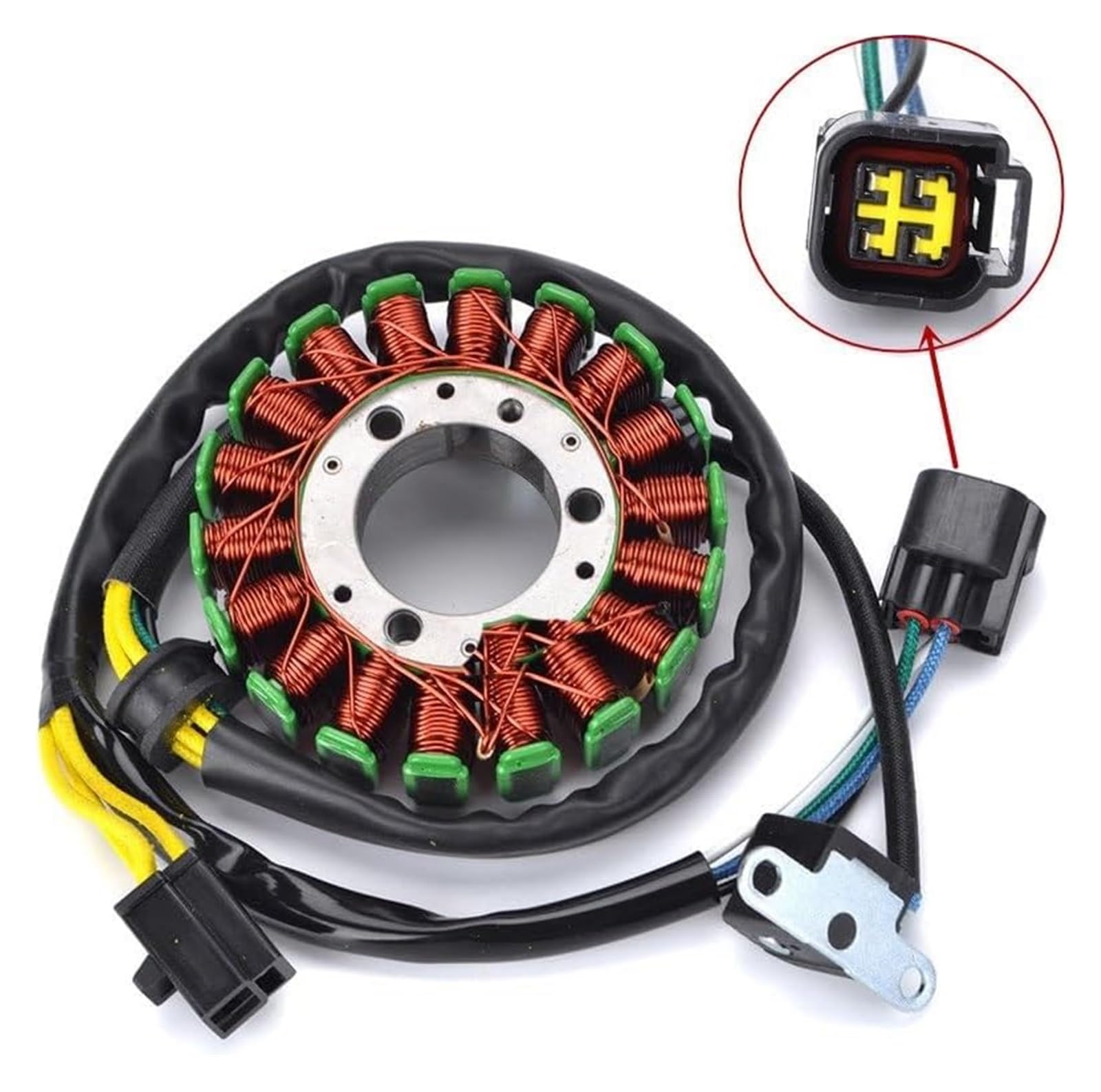 pour Kawasaki KLX400 pour KLX 400 KLX400R KLX400SR 2003-2004 21003-S007 Bobine De Stator D'allumage Moto Bobine Magnéto Stator