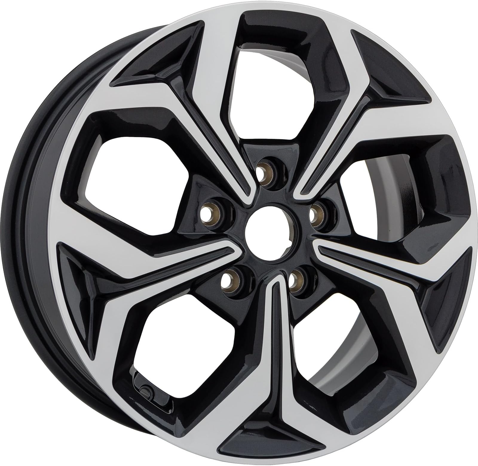 Factory Wheel Replacement New 16" 16x6.5" Aluminum Alloy Wheel Rim for KIA Forte 2019 2020 2021 | ALY74779U30N | Direct Fit - OE Stock Specs
