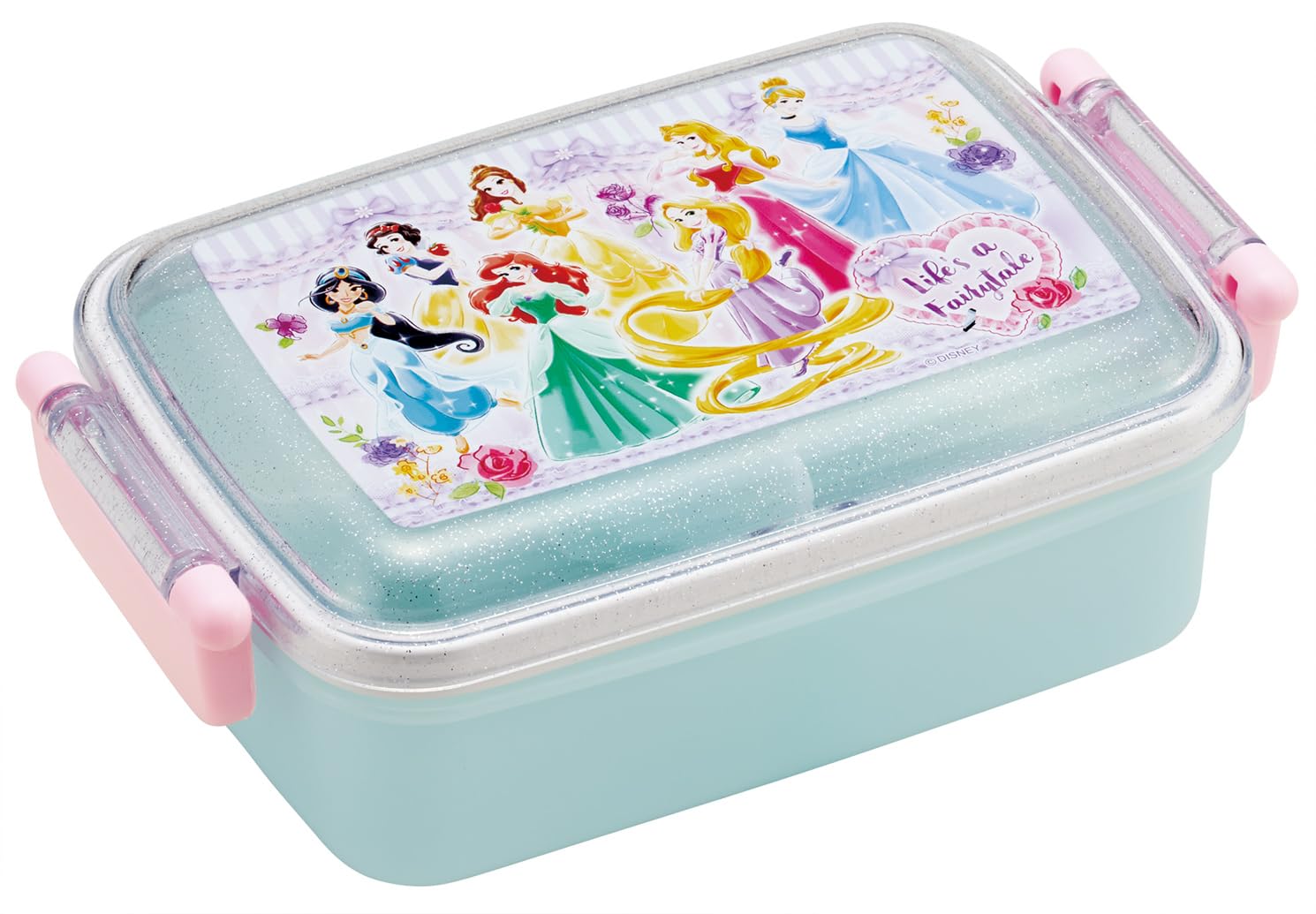 Skater Disney Princess Kids Bento Box 15oz Dome Lid Lunch Box Made in Japan