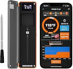 Nigogor Smart Wireless Meat Thermometer