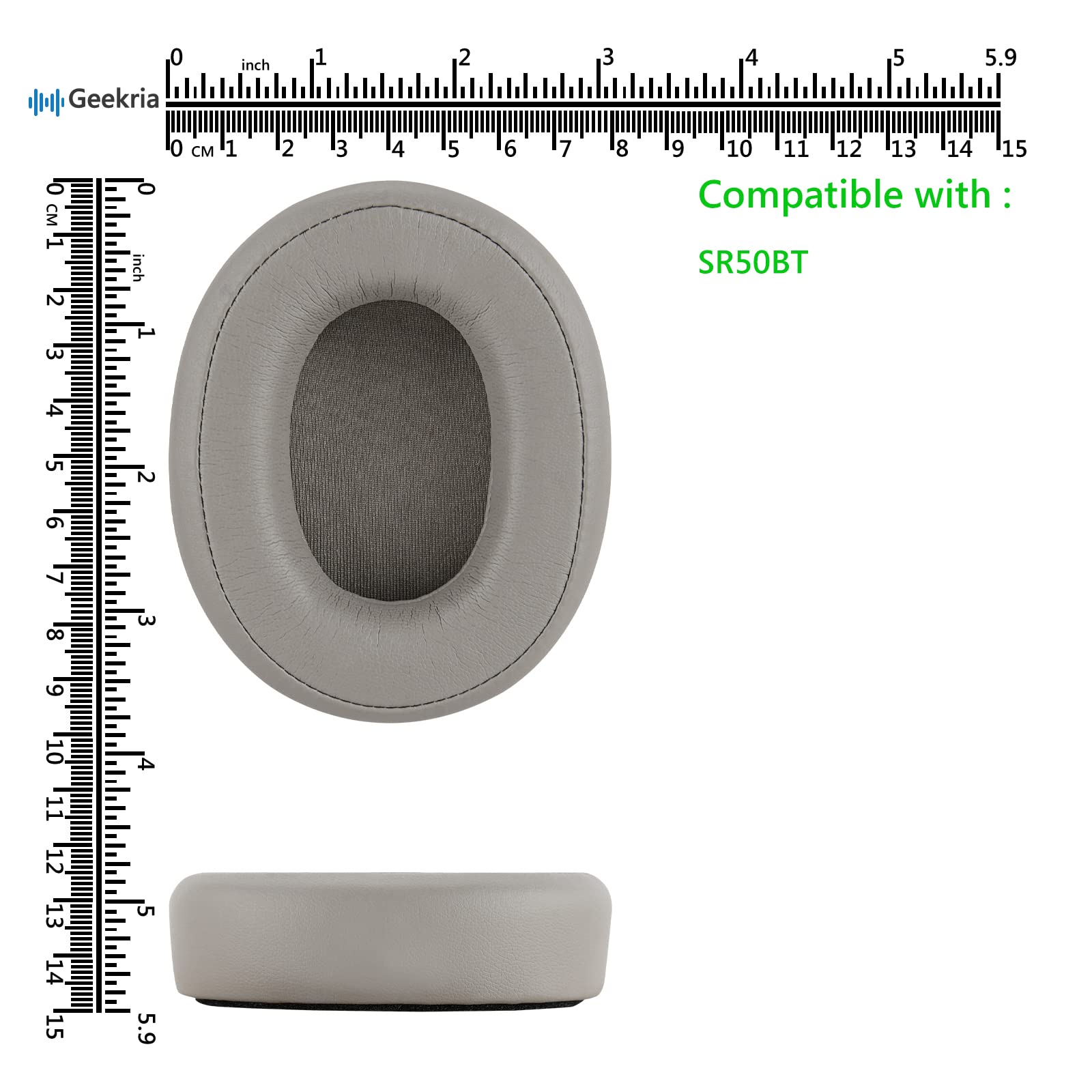 Geekria QuickFit Coussinets De Rechange Pour Casque Audio