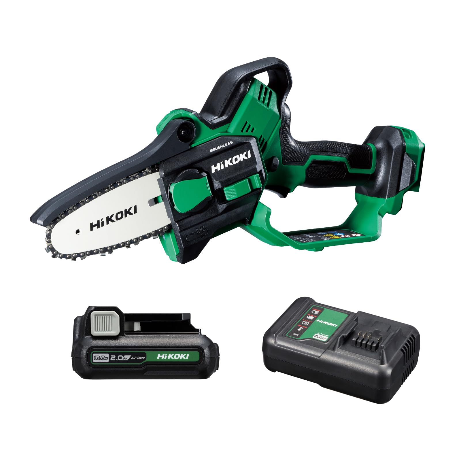 Amazon | HiKOKI(ハイコーキ) 10.8V 充電式 ハンディ チェーンソー 