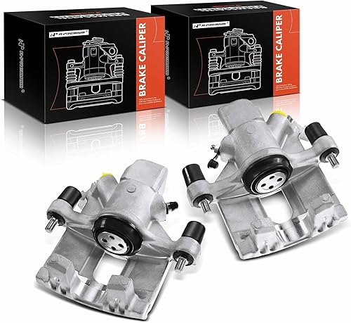 A-Premium Conjunto de pinza de freno de disco sin soporte compatible con modelos mini seleccionados - Cooper R50 R53 2003-2006 (desde 042003), R52