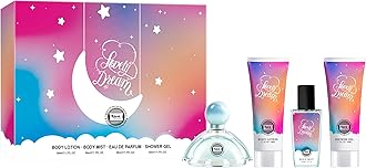 Hybrid & Company Lovely Dream Cloud 4-Piece Gift Set for Women, 50ml Perfume, Body Lotion, Mist, Shower Gel