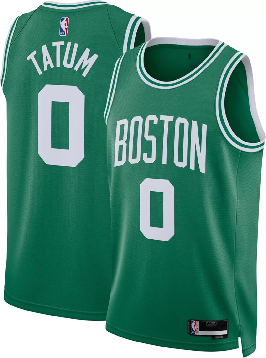 Jayson Tatum Boston Celtics NBA Kids Youth 8-20 Green Icon Edition Swingman Jersey
