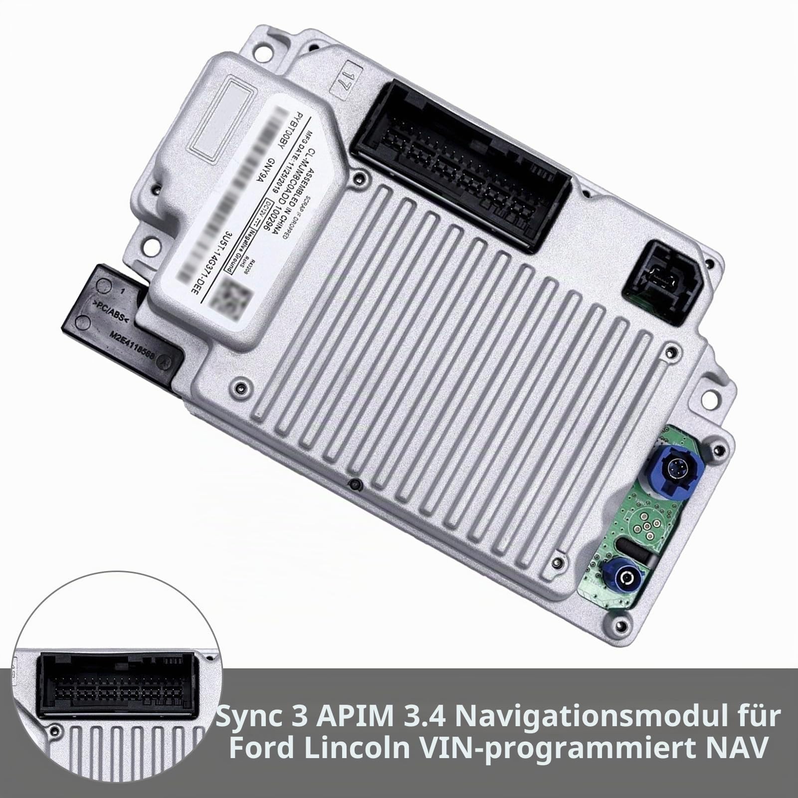 Sync 3 APIM 3.4 Navigation Module für Ford Lincoln Vin Programmed NAV