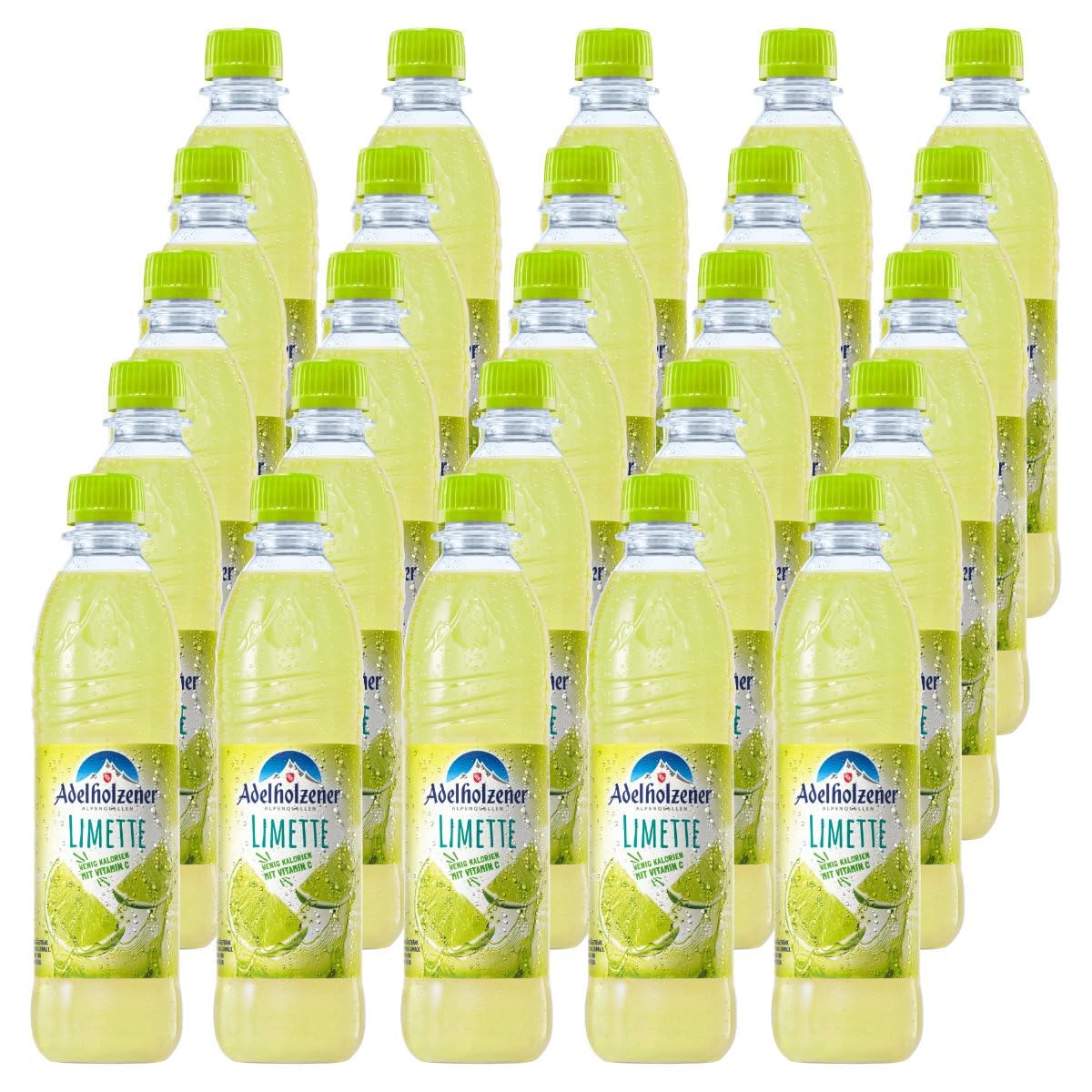 Adelholzener Limette 25 Flaschen je 0,5l, incl. Mehrweg Pfand