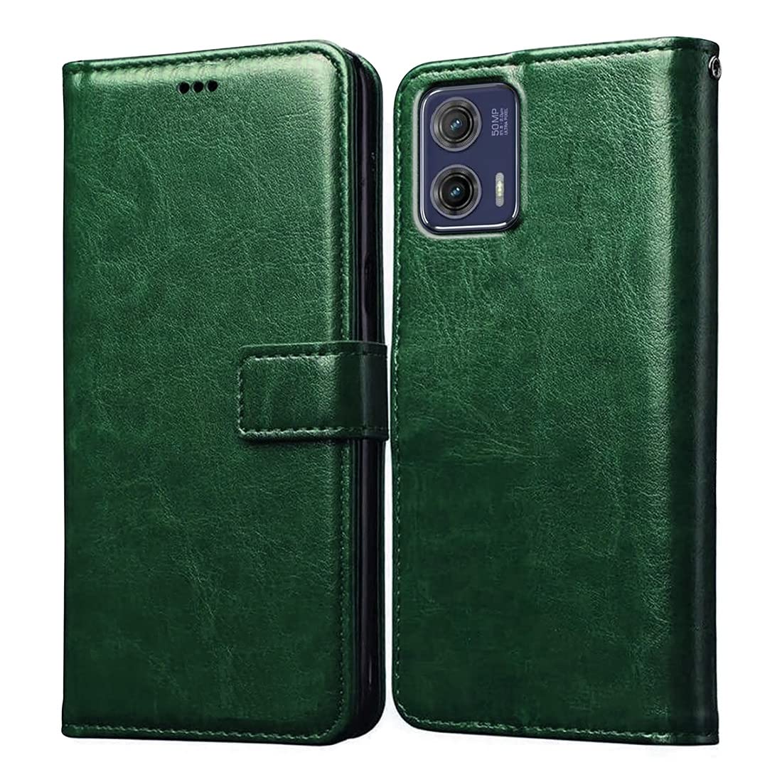 Motorola Moto G73 5G Flip Cover - Leather & Stand -1 Motorola Moto G73 5G Flip Cover - Leather & Stand -1