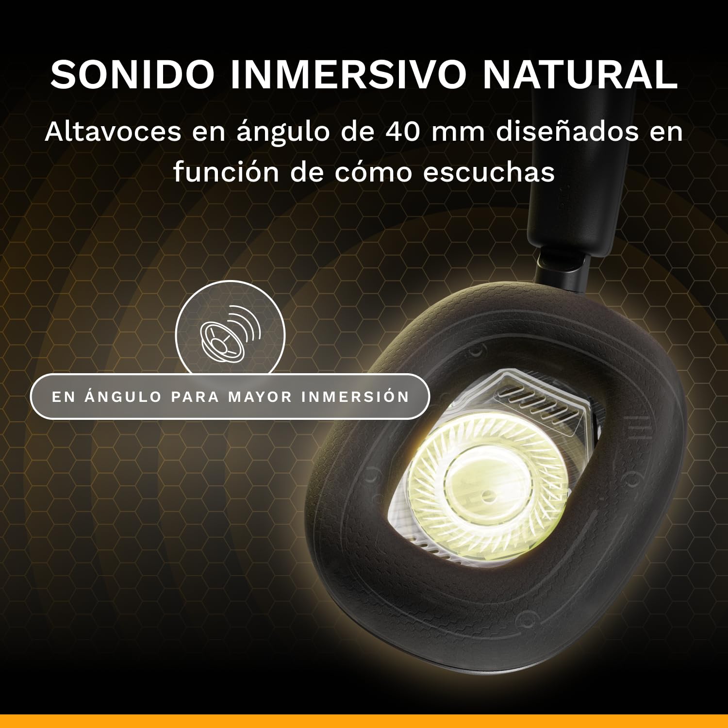 Glorious GHS Eternal - Auriculares de Gaming estéreo para PC, PS5, PS4, Xbox y Switch - Altavoces Ajustados únicos, Micro extraíble y Ajustable de 3.5 mm - Comodidad Duradera día y Noche - Negros