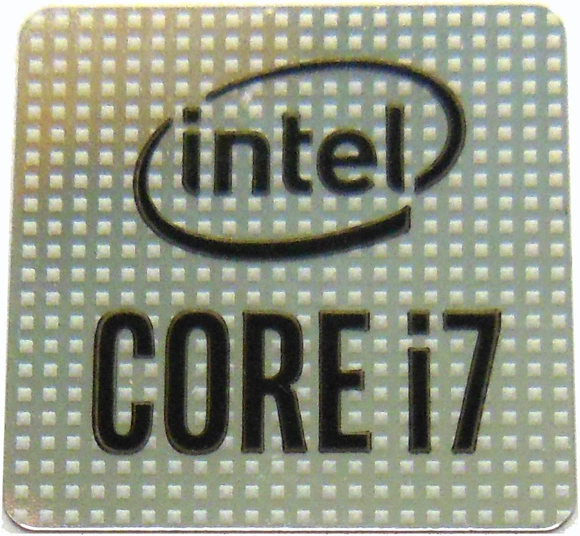 Intel Core i7 Sticker 18 x 18mm / 11/16" x 11/16" [1063]