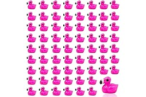Suartus Miniature Plastic Flamingo Ducks