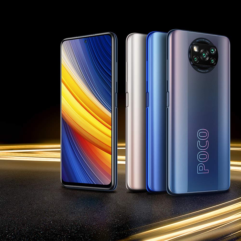Xiaomi Poco X3 Pro - Smartphone 256GB, 8GB RAM, Dual Sim, Frost Blue (Ricondizionato)
