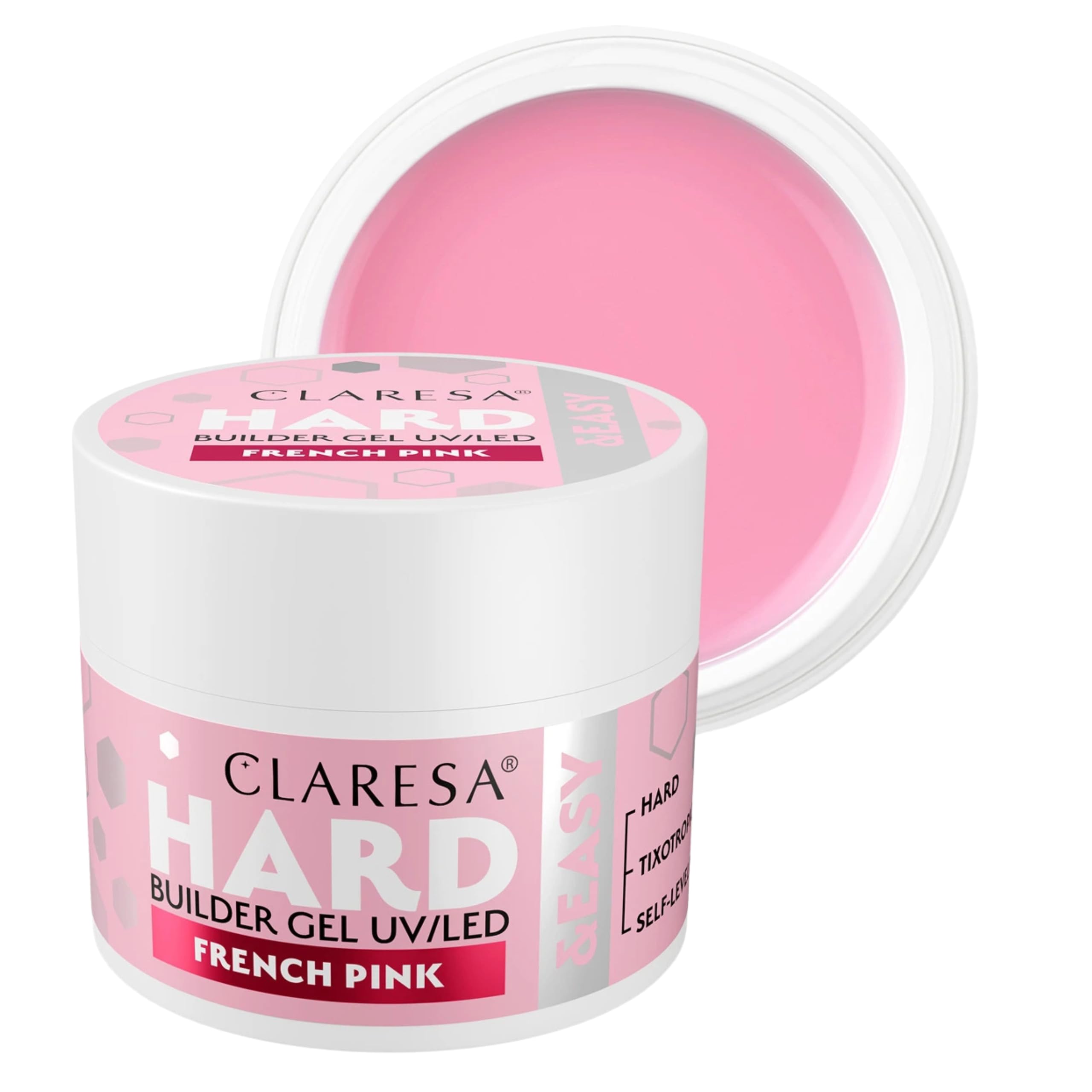 Gel de construction Hard&Easy French Pink 45 g