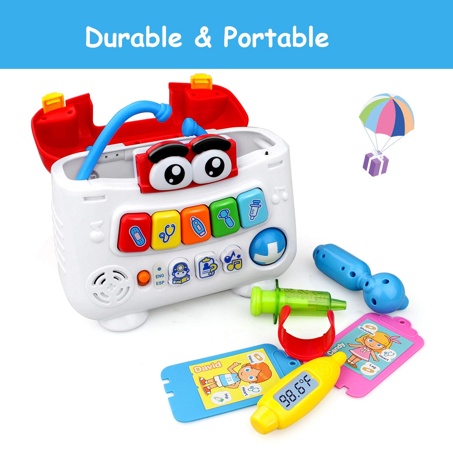 big steps play mobile doctor kit