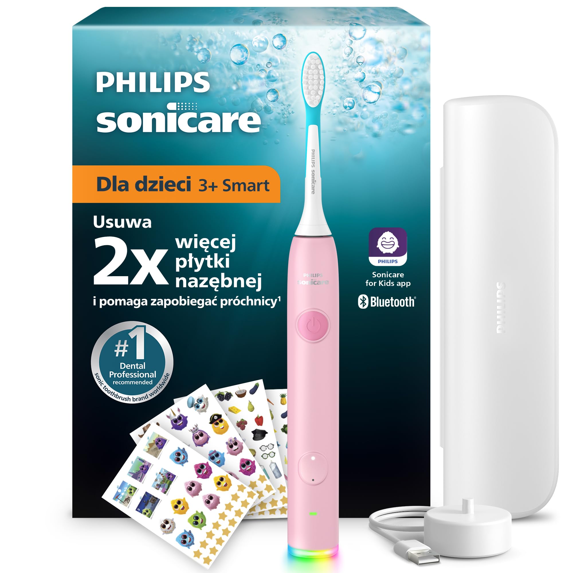HX6600/51 POWER TOOTHBRUSH PK HDL,1 MINI