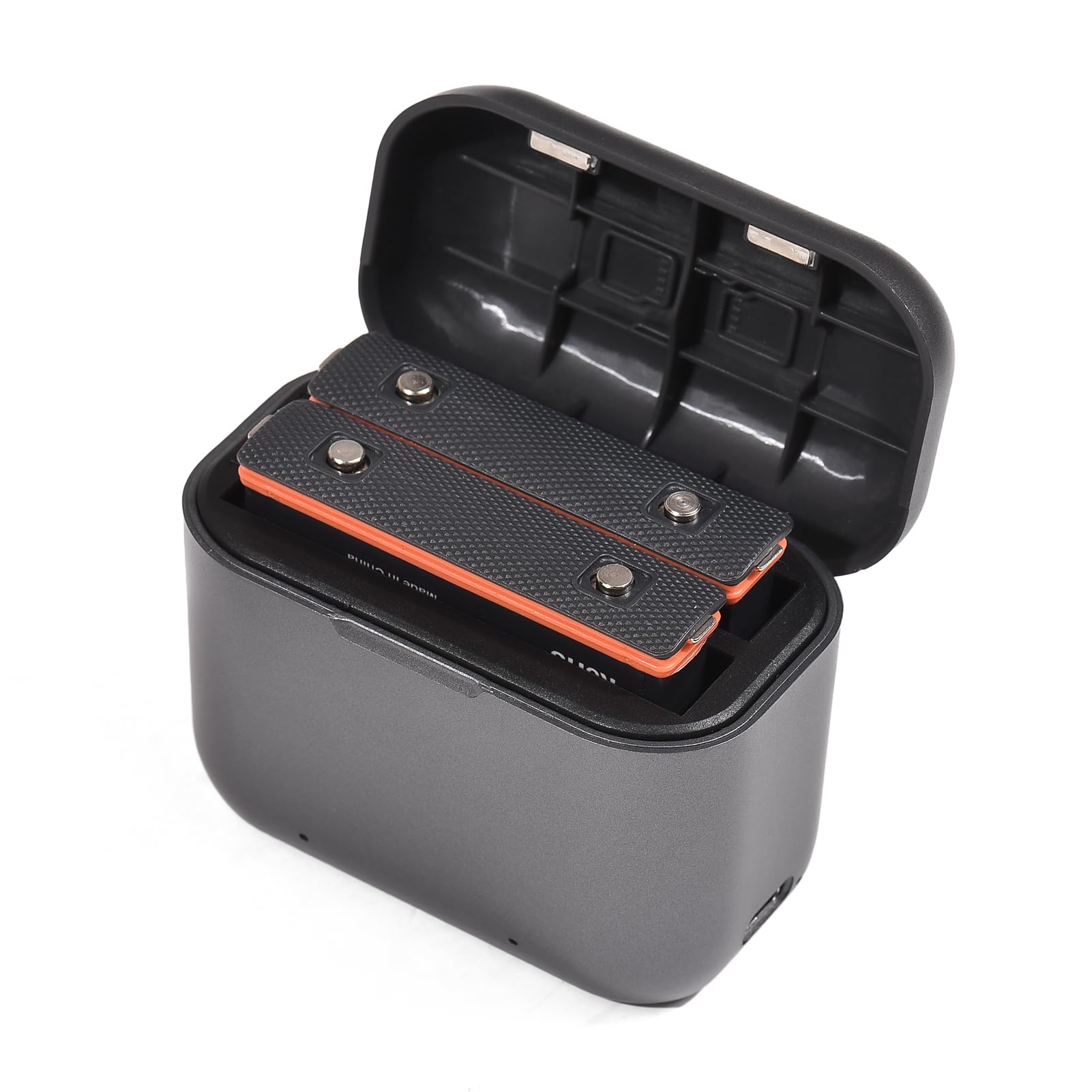 Cargador de batería con 2 canales y funda de almacenamiento para X3 con dos baterías de 1800 mAh 7