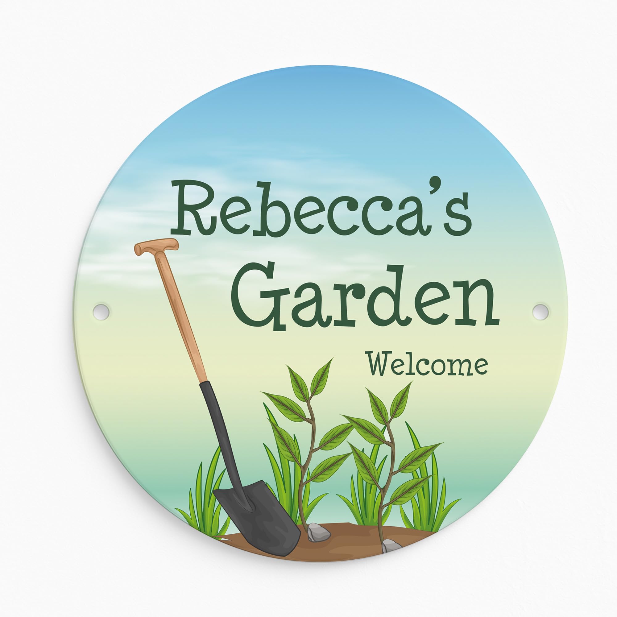 Red Ocean Personalised Novelty Garden Sign For Outside Garden Plaques Novelty Shed Summer House Sign Outdoor For Decor Signs Outside Gardener Gifts