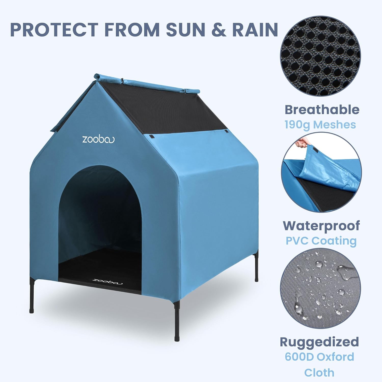 Ultimate Comfort: Review of the 36" Weatherproof Large Dog House for Indoor and Outdoor Use