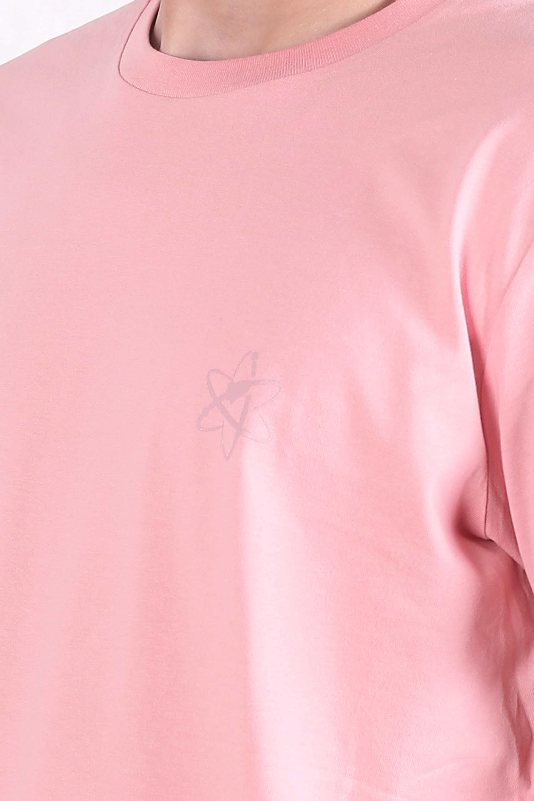 Organic Cotton Camiseta con Estampado Icon, melocotón, XXL