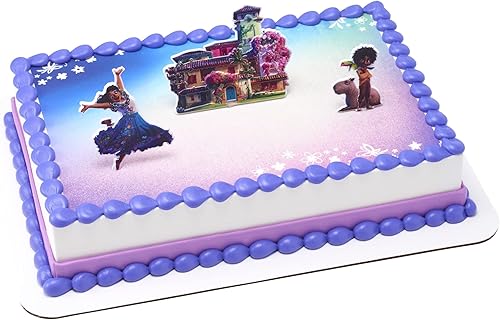 Miniatura 7 de DecoSet® Disney Encanto Cake Topper, kit de decoración de tartas, juego de 3 piezas