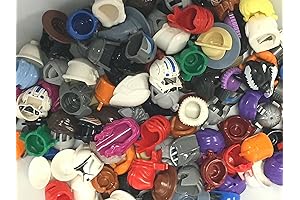 LEGO Minifigure Accessory Set With 25 Headpieces