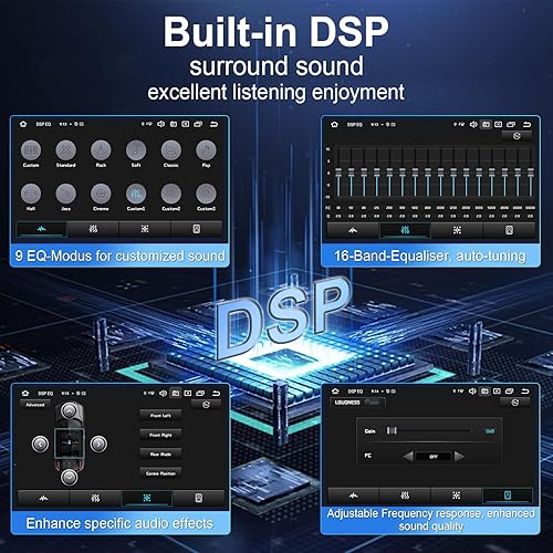 Miniatura 5 de SWTNVIN Radio de coche para BMW Serie 3 E46 Rover MG ZT 1999-2005 Android 14 CarPlay y Android Auto estéreo incorporado 4G LTE WiFi DSP BT5.0 GPS