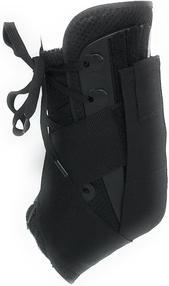 OTC Ankle Stabilizer, Exoskeleton Support, Heel Locking Straps, Small