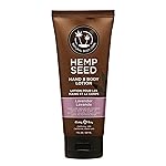 Hemp Seed Hand & Body Lotion, Lavender Scent - 7 oz. - Soothe Dry Skin - Argan Oil, Hemp Seed Oil - Light, Non-Greasy Formula - Vegan & Cruelty Free