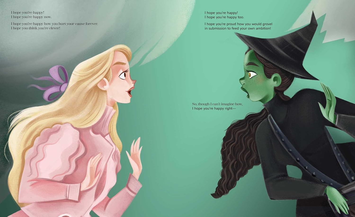 Wicked: The Illustrated Lyrics: Defying Gravity & For Good      Hardcover – February 17, 2026