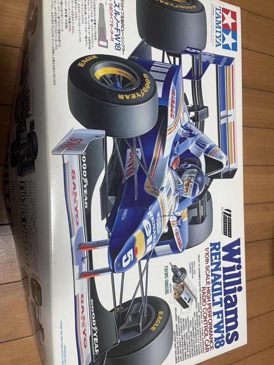 Amazon.co.jp: TAMIYA タミヤ 1/10電動ラジコン ウィリアムズ ルノー 