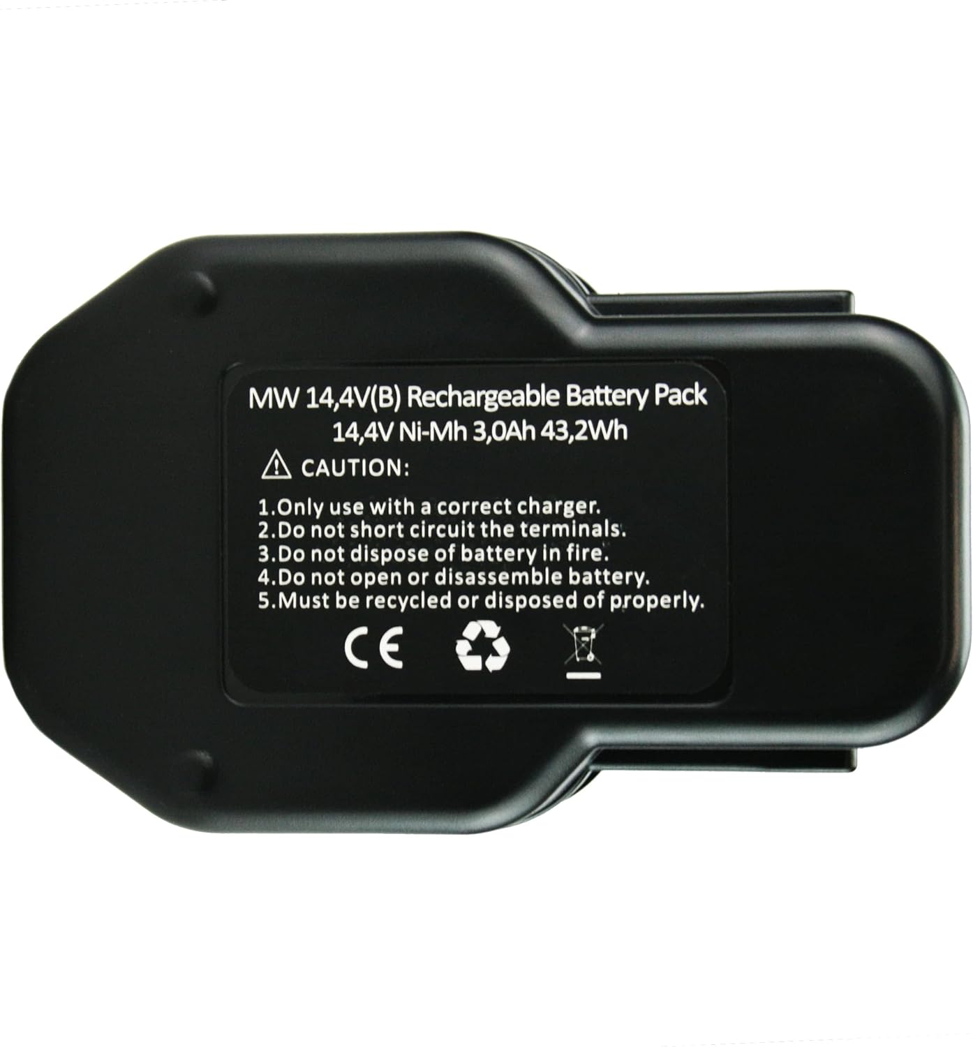 14.40V,2200mAh,Ni-MH,Hi-quality Replacement Power Tools Battery for MILWAUKEE 0615-24, 0616-20, 0616-24, 0617-24, 49-24-0150, 6562-21, 6562-23, 6562-24, 9081-20, 9081-22, 9082-20, 9082-22, 9083-20, 9083-22, LokTor P 14.4 TX, LokTor P 14.4 TXC