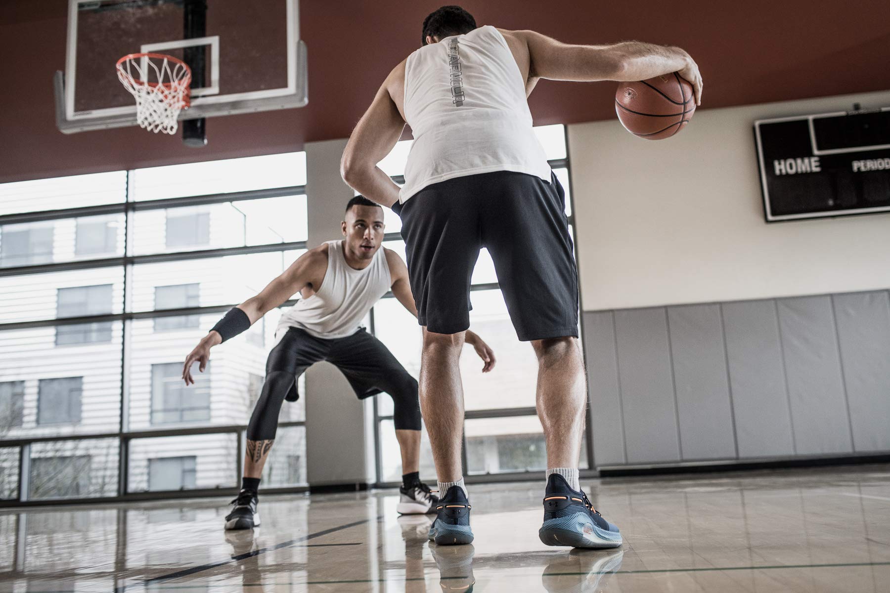 Under Armour Męska bawełna Ua Charged 2 czwarte (6 sztuk)