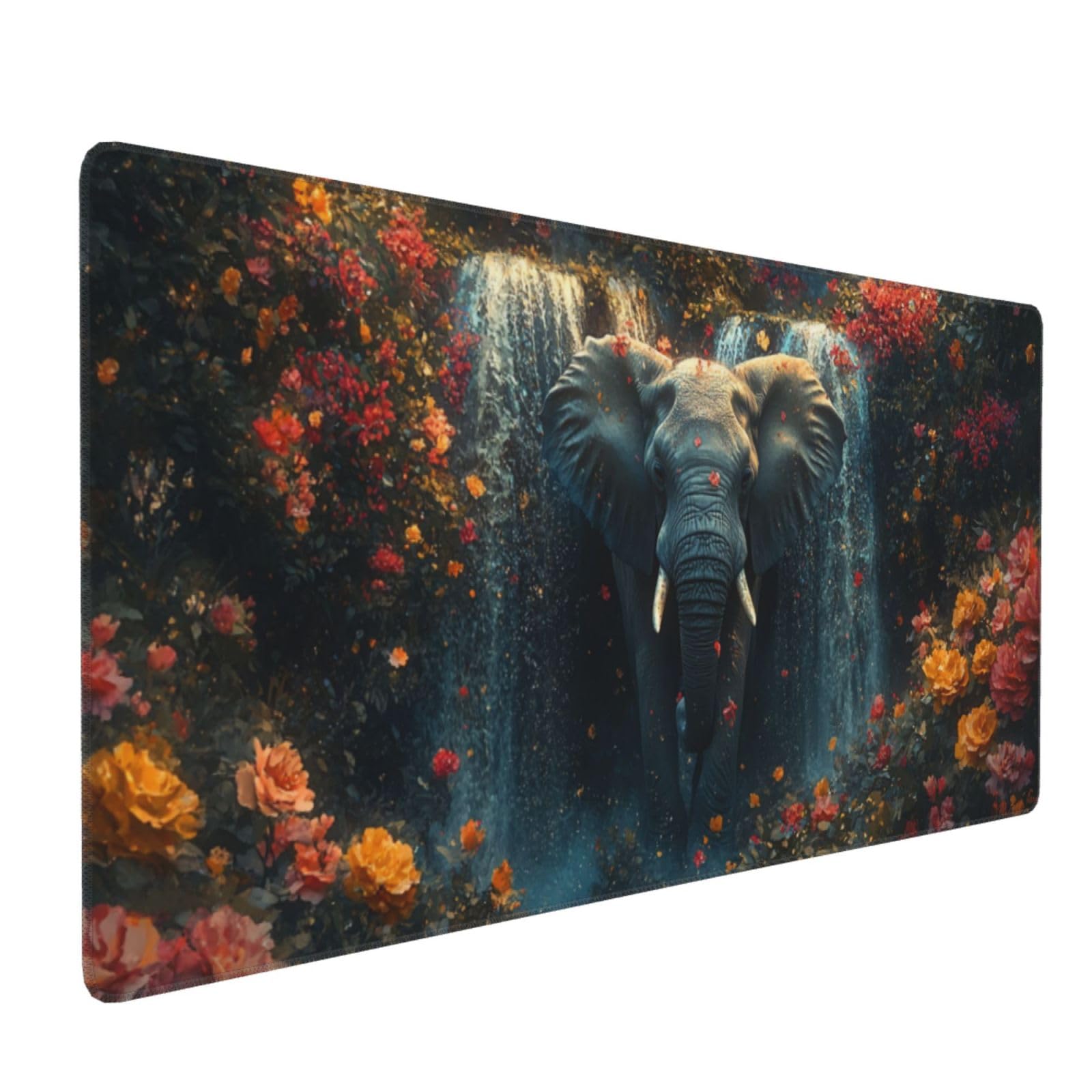 Gamingowa podkładka pod mysz, XXL, 1200 x 600 x 3 mm, podkładka pod mysz, dla graczy, z zabezpieczeniem krawędzi, wodoodporna, akcesoria gamingowe, poprawia precyzję i prędkość, z863