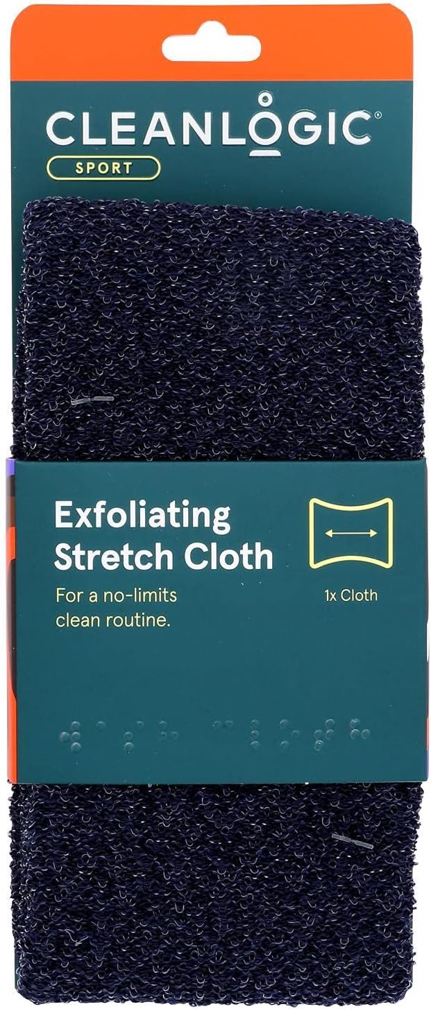 Clean Logic Detox Charcoal Stretch Wash Cloth